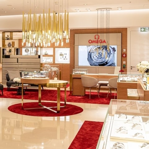 OMEGA Zurich Airport Level 1